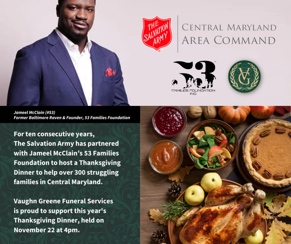 VGFS is Proud to Partner with 53 Families Foundation This Thanksgiv